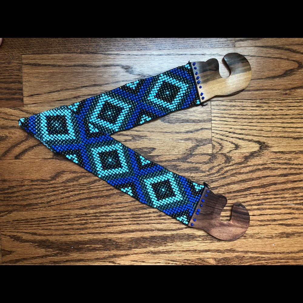 Beaded belt